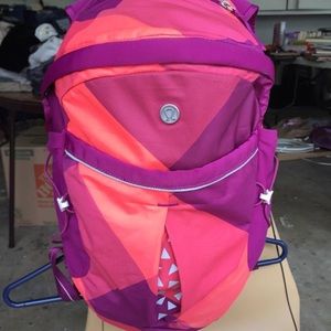 Rare Lululemon Run All Day Tri Colored Backpack